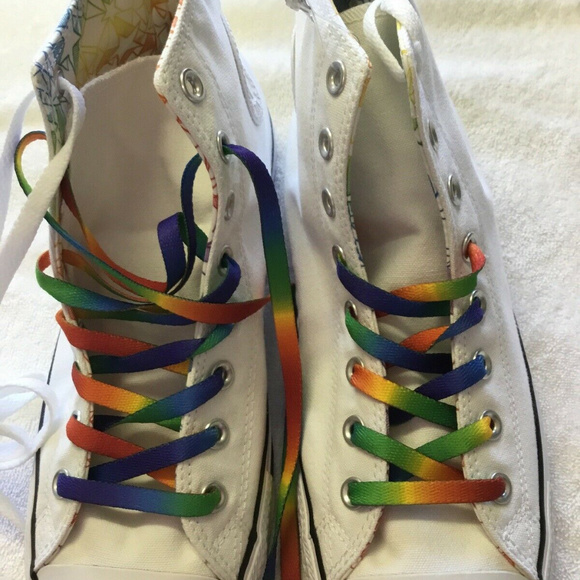 Converse Gay Pride LGBT Hi Top Limited 157375C - Picture 4 of 8